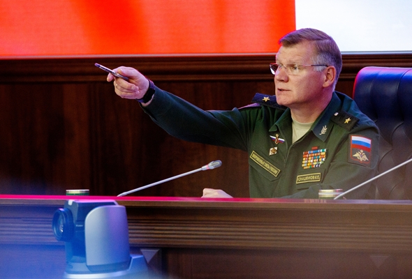 Официальный представитель министерства обороны РФ генерал-майор Игорь Конашенков