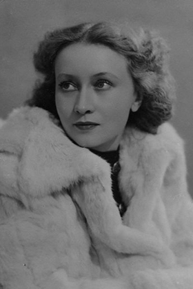 Открытка с портретом Галины Улановой (1930-е годы)