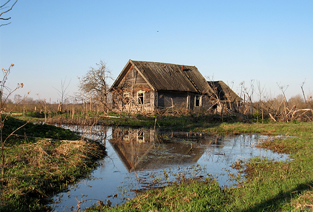 Тверская область, деревня Подсосенье в двух верстах от Берново 