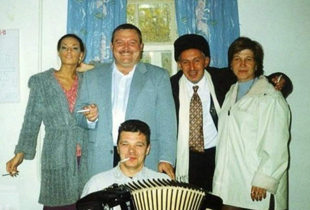 В центре: Михаил Круг и Александр Северов (Север)