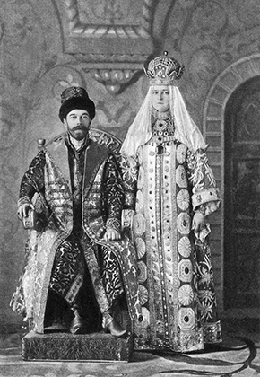 ÐÐ±ÑÐ¸Ð¹ Ð²Ð¸Ð´ ÐºÐ¾ÑÐ¾Ð½Ð°ÑÐ¸Ð¾Ð½Ð½Ð¾Ð¹ Ð¿ÑÐ¾ÑÐµÑÑÐ¸Ð¸ Ð²Ð¾ Ð²ÑÐµÐ¼Ñ Ð²ÐµÐ½ÑÐ°Ð½Ð¸Ñ ÐÐ¸ÐºÐ¾Ð»Ð°Ñ II Ð½Ð° ÑÐ°ÑÑÑÐ²Ð¾. 