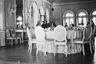 Столовая в Ливадийском дворце — летней резиденции Николая II в Крыму, 1909-1910 годы.