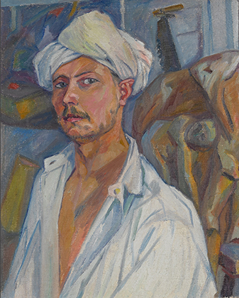 «Автопортрет в тюрбане», около 1907 года