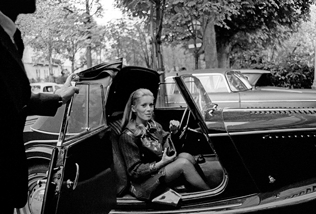 Катрин Денев в Париже в 1967 году