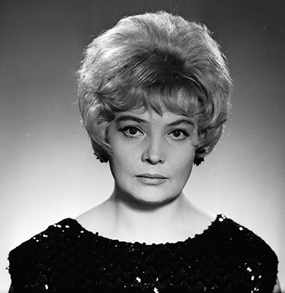 Актриса Татьяна Доронина в 1968 году