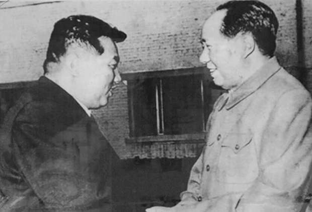 Ким Ир Сен и Мао Цзедун