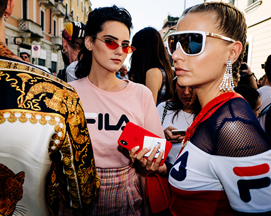 Неделя моды в Милане. Уличный стиль

