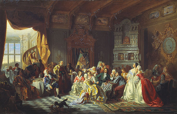 «Ассамблея при Петре I», XVIII век