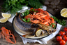 Помимо французских деликатесов императрица обожала и традиционные рыбные блюда вроде осетрины. 