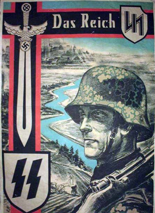 Плакат дивизии СС «Дас Райх»