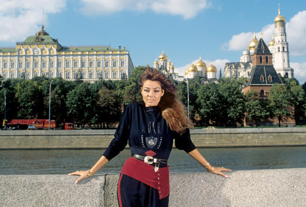 Сандра в Москве, 1989 год
