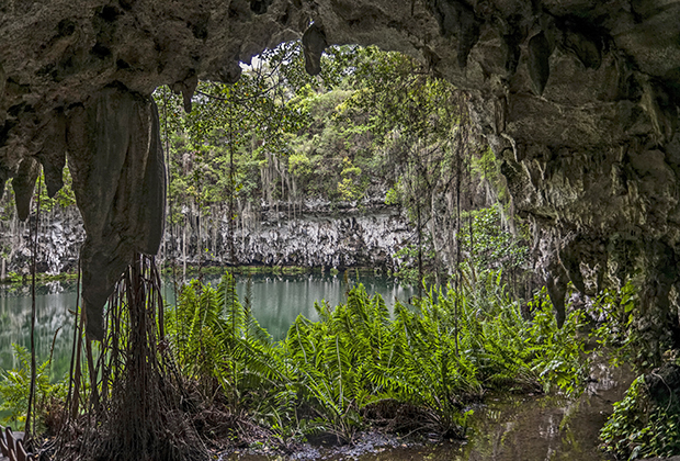 «Пещера Три Глаза» в национальном природном парке Mirador del Este