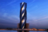 Напоминающая башню «Эволюция» в комплексе «Москва-Сити» здание Union Tower в Манаме строилось примерно в те же годы — открытие состоялось в 2016 году. В здании расположены офисы, а в высоту бахрейнский небоскреб уступает московскому: 200 против 255 метров. 
