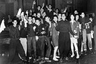 Латиноамериканские подростки после Zoot Suit Riot — столкновений между моряками и пачукос. Фото сделано 12 июня 1943 года, когда восстание почти полностью сошло на нет.
