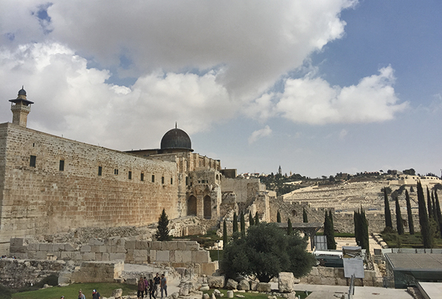 Город Давида у стен Старого города в Иерусалиме