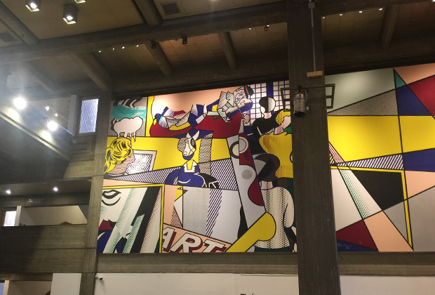 Панно Роя Лихтенштейна в тель-авивском музее современного искусства