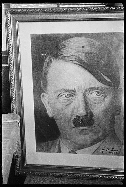 Портрет Гитлера. Польша, 1942-1943 годы.