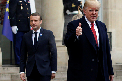 Трамп напомнил Макрону об провале французов во Второй мировой войне