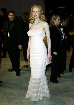 Николь Кидман на Vanity Fair Academy Awards Party, 2002 год
