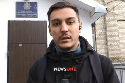 Украинские радикалы в прямом эфире напали на оппозиционного журналиста