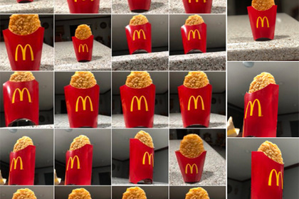 Пьяный мужчина случайно устроил грандиозный фотосет еды из «Макдоналдса»