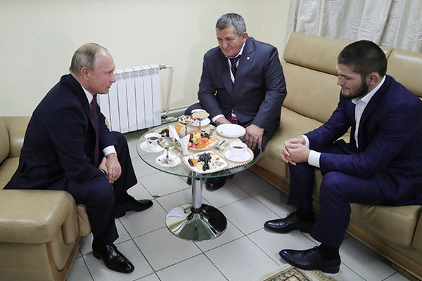 Фото Макгрегора С Путиным