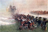 Семилетняя война охватила практически всю Европу и часть колоний великих держав. Для русской армии наступление в Пруссии стало первым зарубежным походом в истории. 