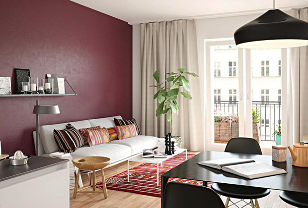 Апартаменты с одной спальней в Берлине, цена — 329 тысячи евро.