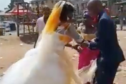 Жена сорвала свадьбу и помешала мужу стать двоеженцем