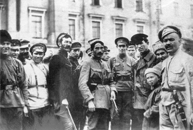 Командный состав Башкирской отдельной кавалерийской дивизии Красной армии, 1919 год