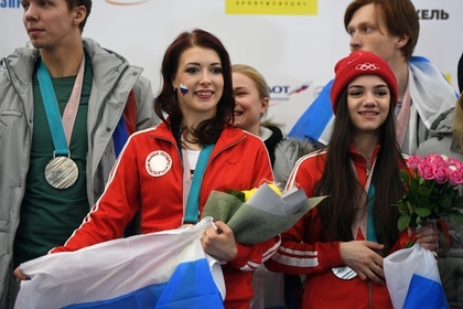 Екатерина Боброва и Евгения Медведева