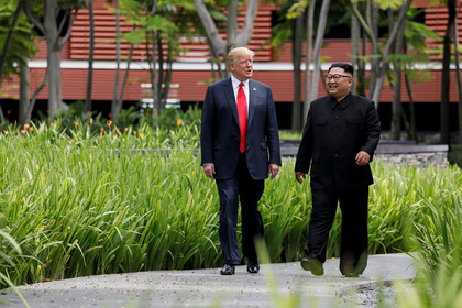 Трамп пообещал Ким Чен Ыну исполнить все его желания