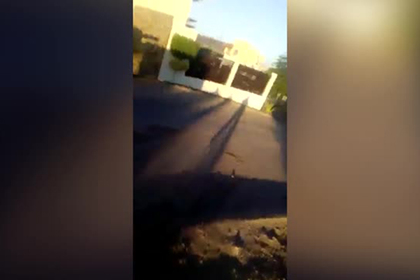 Самолет упал на жилой дом в Мексике