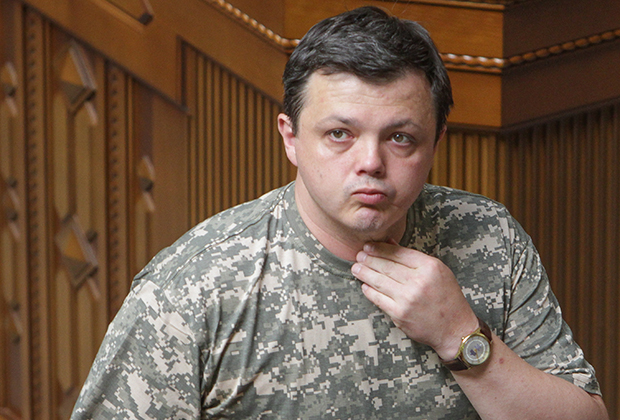 Бывший командир добровольческого батальона «Донбасс» Семен Семенченко