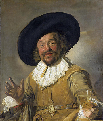 Франс Халс. «Веселый собутыльник», 1628-1630 годы