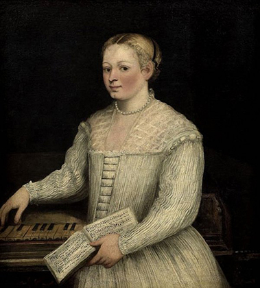 Мариетта Робусти. Автопортрет, 1580 год