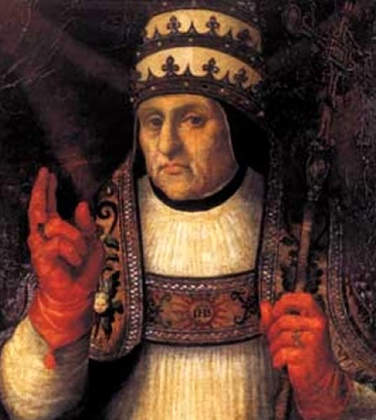 Портрет папы Каликста III кисти Висенте Хуана Масипа. Первый папа из клана де Борха тоже был далек от святости, но по сравнению с племянником еще сдержан. 