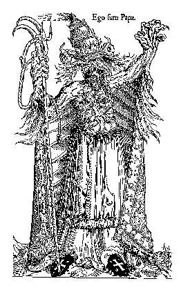 Для протестантов Александр VI стал настоящим пугалом, символом разложения католической церкви и едва ли не слугой сатаны. Так понтифика изображали на карикатурах XVI века. 