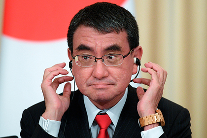 Японский министр четырежды проигнорировал вопрос о мире с Россией