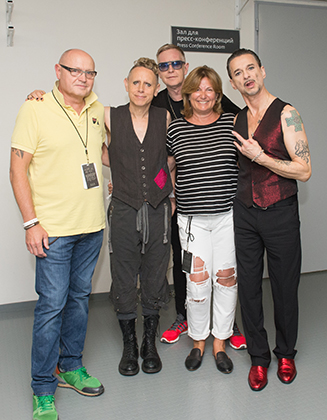 С группой Depeche Mode Надежду Соловьеву связывает давняя дружба