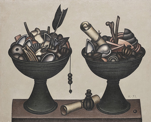 «Две чаши с предметами», 1972 год