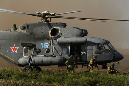 В Африке обстреляли российский военный вертолет