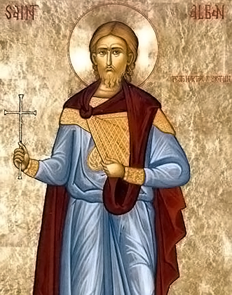 Святой Албан — один из первых христианских миссионеров, высадившихся на Британский островах. Многие считают именно его одним из основоположников христианства в Англии. 