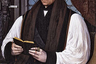 Томас Кранмер — архиепископ Кентерберийский, при котором произошло отделение церкви Англии от Рима. Он легко отдал многие церковные богатства, включая лучшие дворцы, короне, зато активно выступал за реформы богословия. 