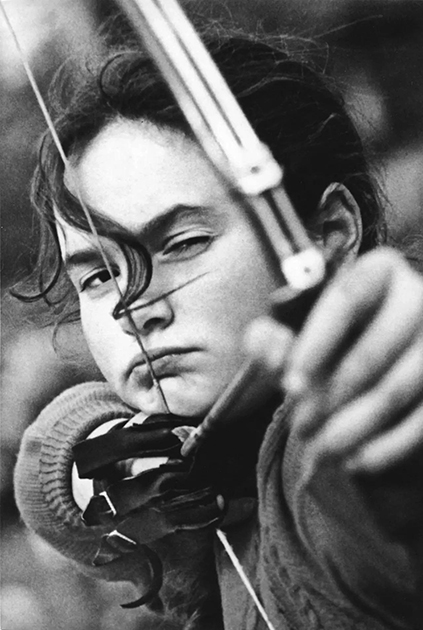 «Девушка-лучник», 1956 год