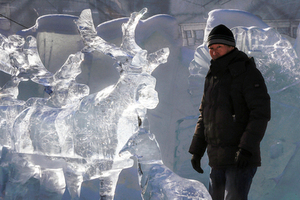 Ледяная столица России Пермская школа резьбы по льду расширяет границы 