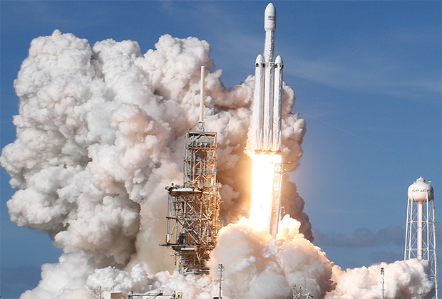 Пуск Falcon Heavy