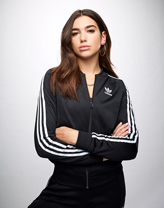 Дуа Липа в рекламной кампании adidas Originals 