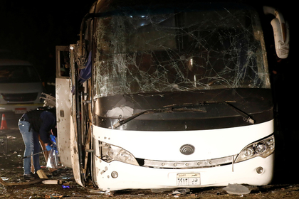 Стали известны последствия взрыва туристического автобуса в Египте