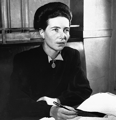 Симона де Бовуар, 1940-е годы